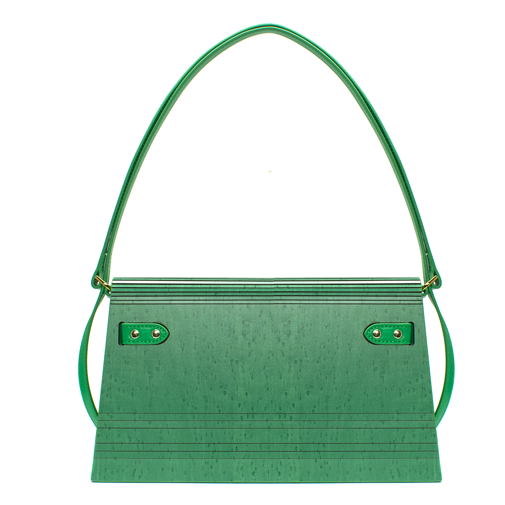 ZS-B013 Colorful Handbag-Green