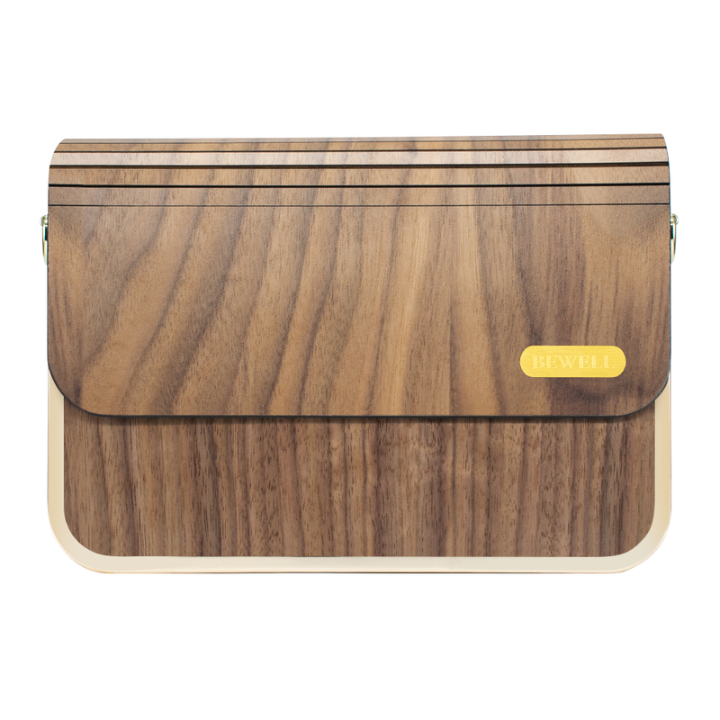 ZS-WB007 Flap Bag-Walnut Wood