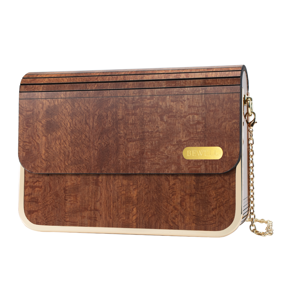 ZS-WB007 Flap Bag-Tiger Wood