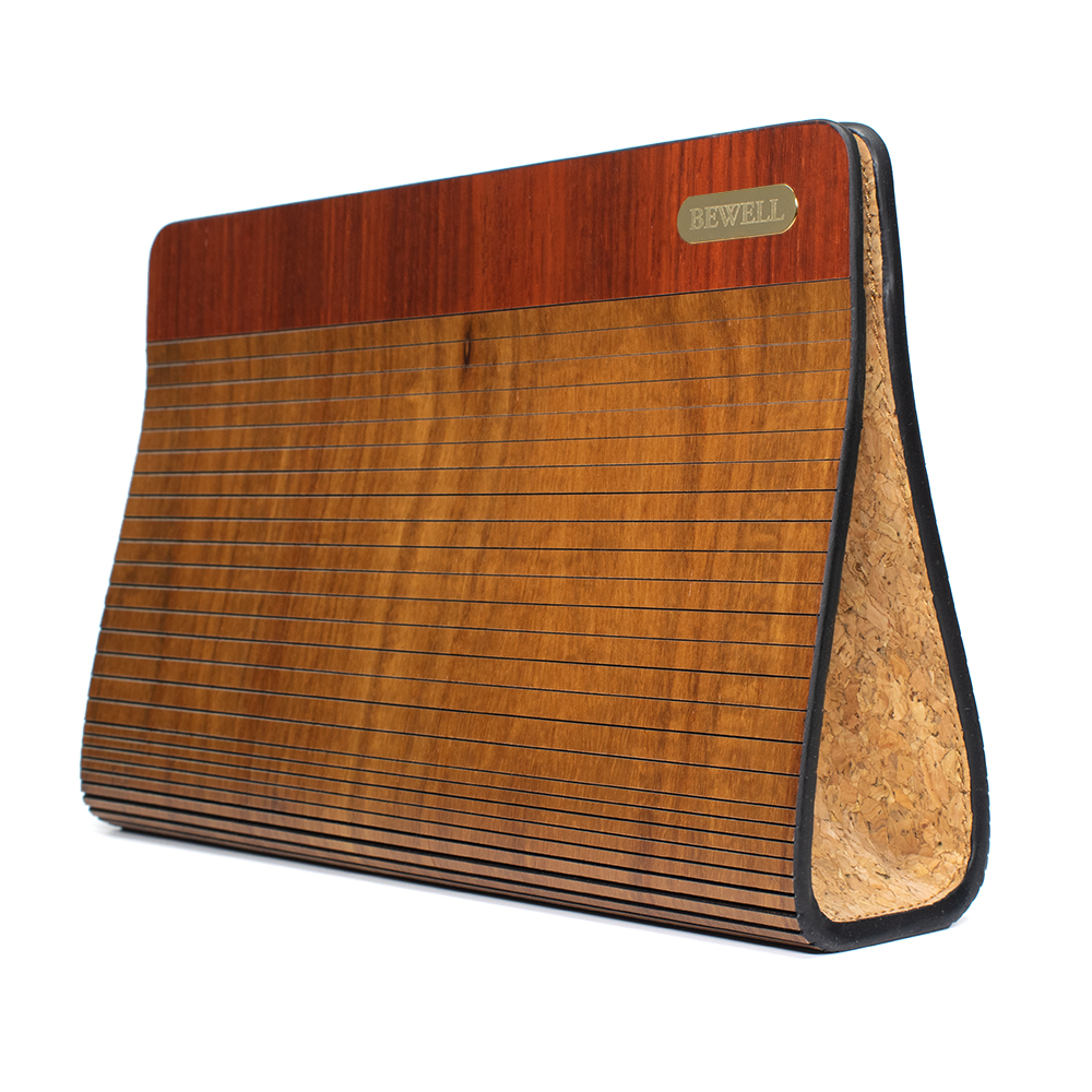 ZS-WB003 Wristlet Bag- Kosso Wood