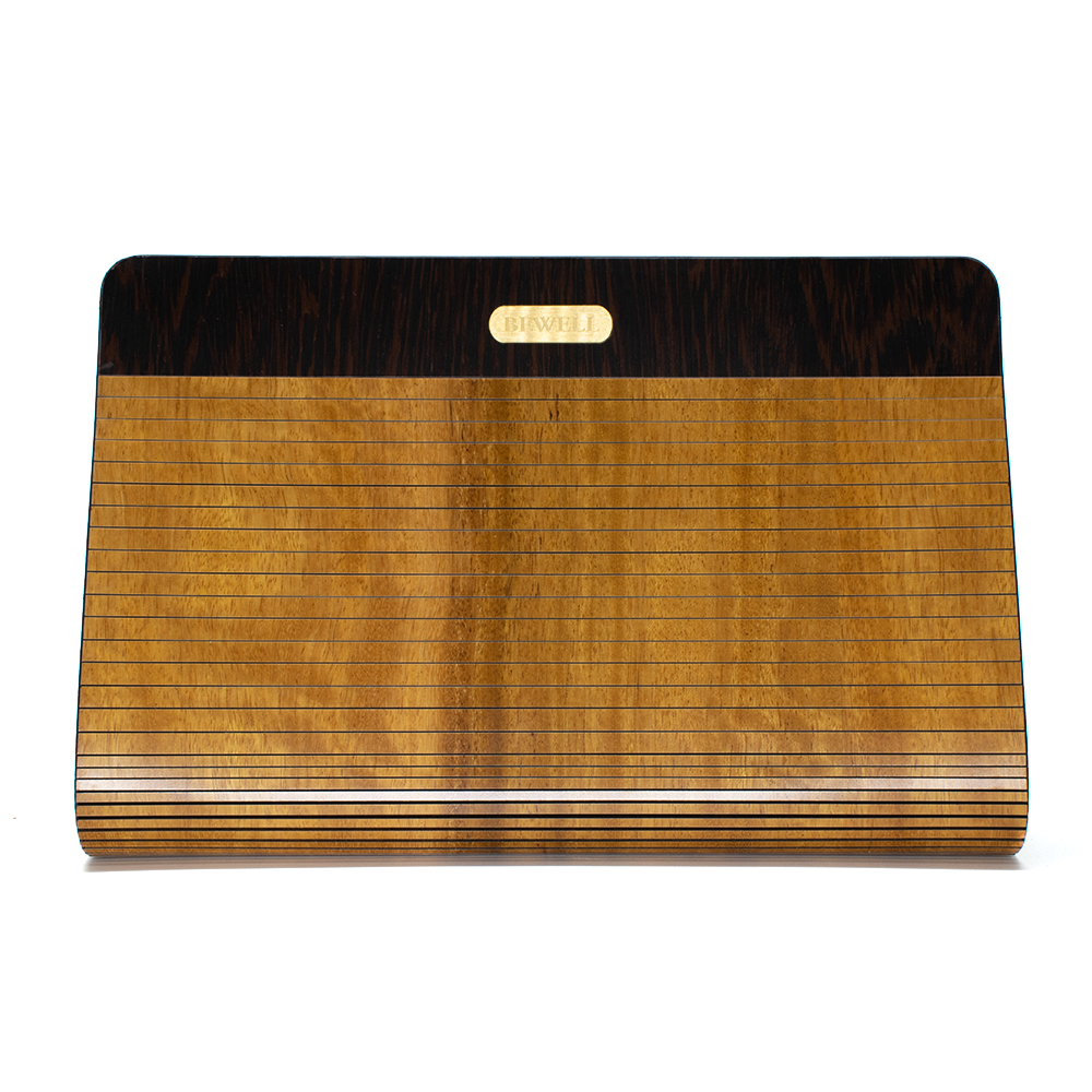 ZS-WB003 Wristlet Bag-Figured Movingue Wood