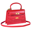 ZS-B015 Colorful Handbag-Red