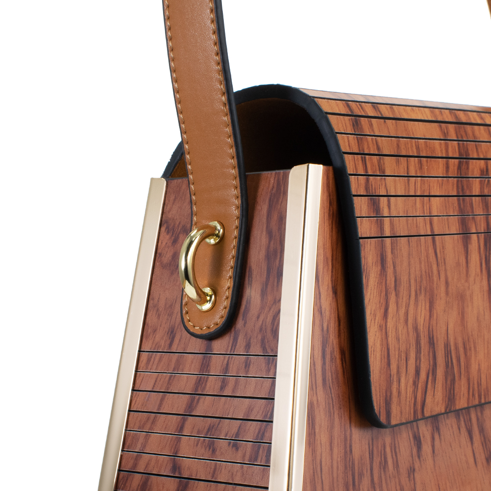 ZS-WB002 Drew Bag-Burma Padauk Wood