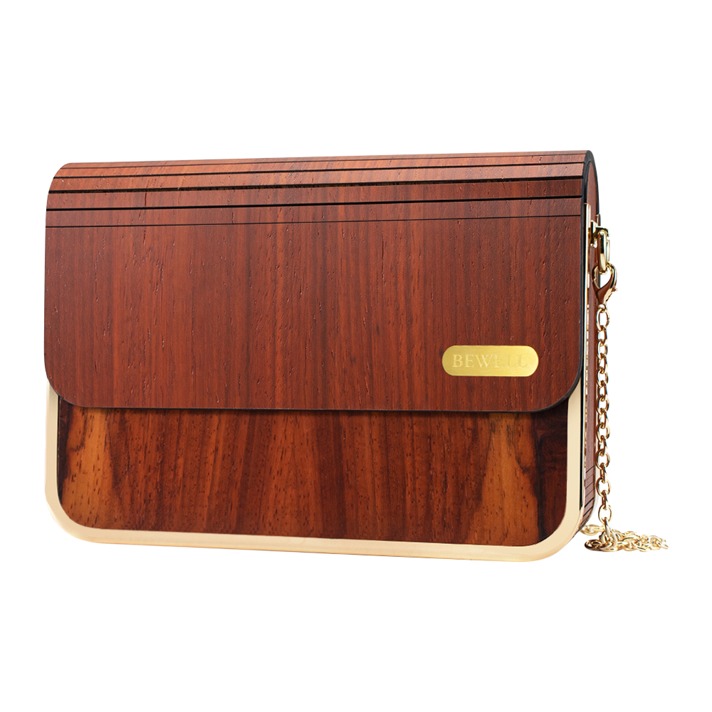 ZS-WB007 Flap Bag-Red Sandalwood Wood