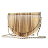 ZS-WB006 Saddle Bag-Zebra Wood