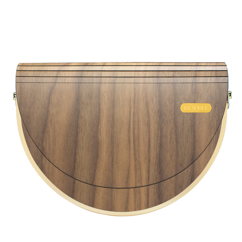 ZS-WB006 Saddle Bag-Walnut Wood