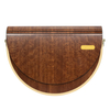 ZS-WB006 Saddle Bag-Tiger Wood