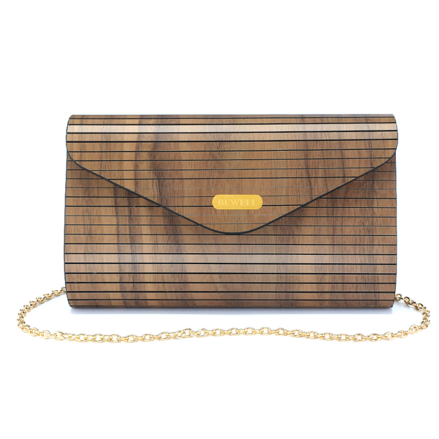 ZS-WB001-D Clutch-Walnut Wood