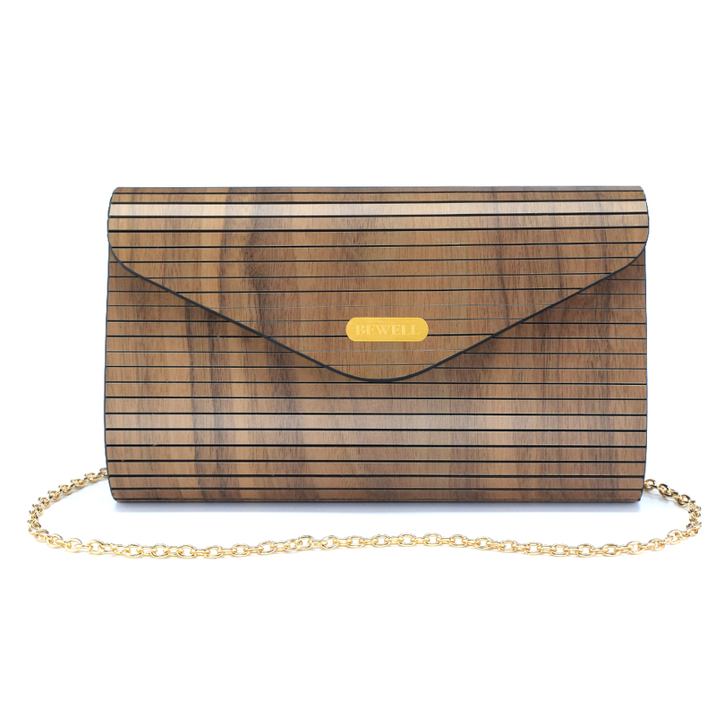 ZS-WB001-D Clutch-Walnut Wood