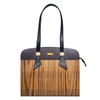 ZS-B009 Tote-Zebra Wood