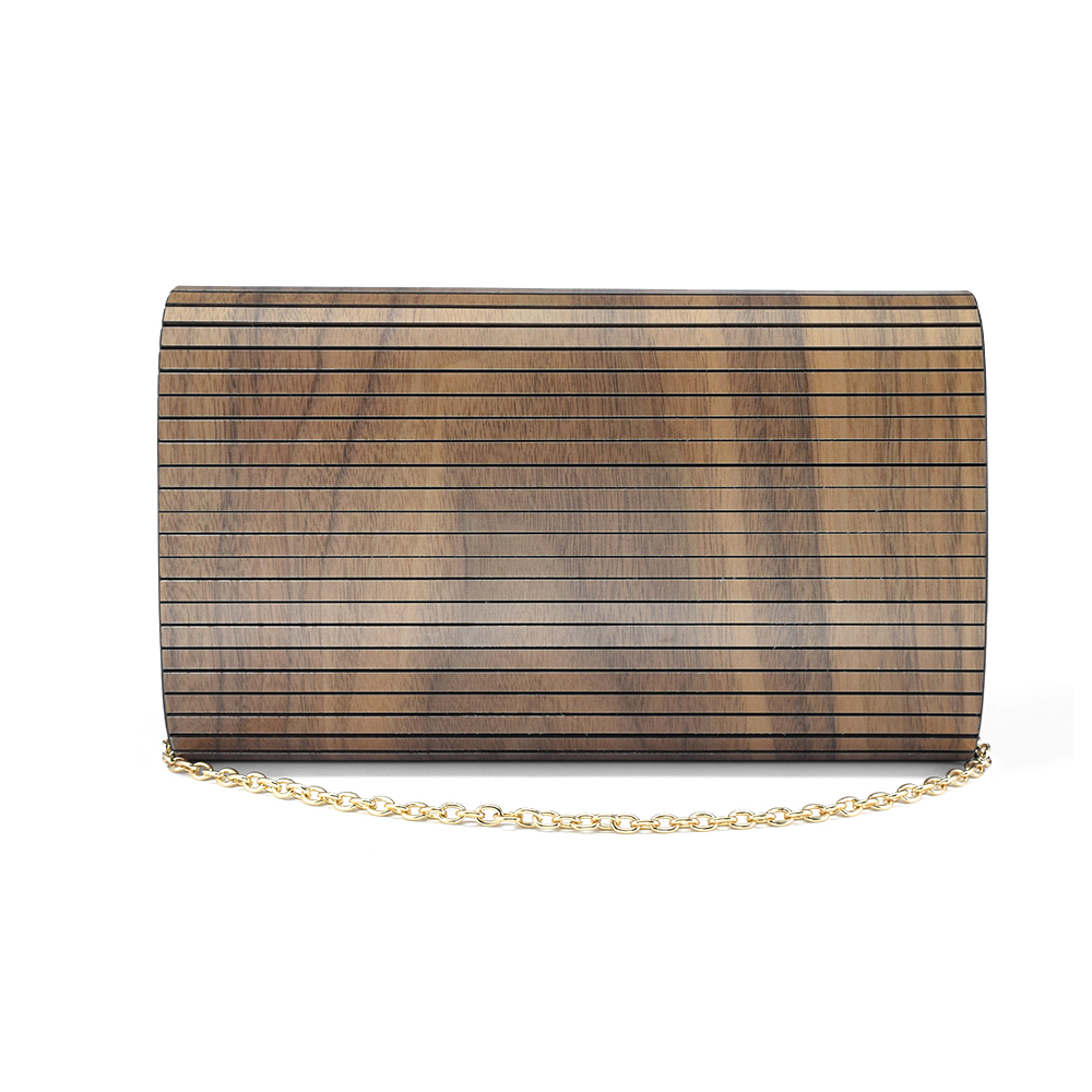 ZS-WB001-D Clutch-Walnut Wood