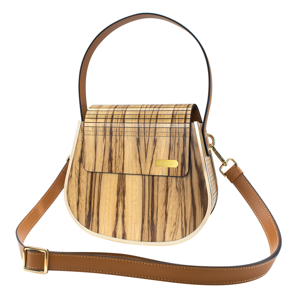 ZS-WB002 Drew Bag-Zebra Wood