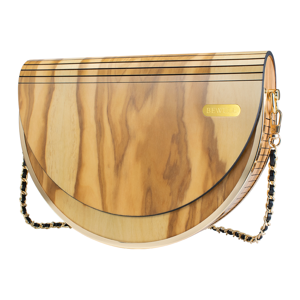 ZS-WB006 Saddle Bag-Olive Wood