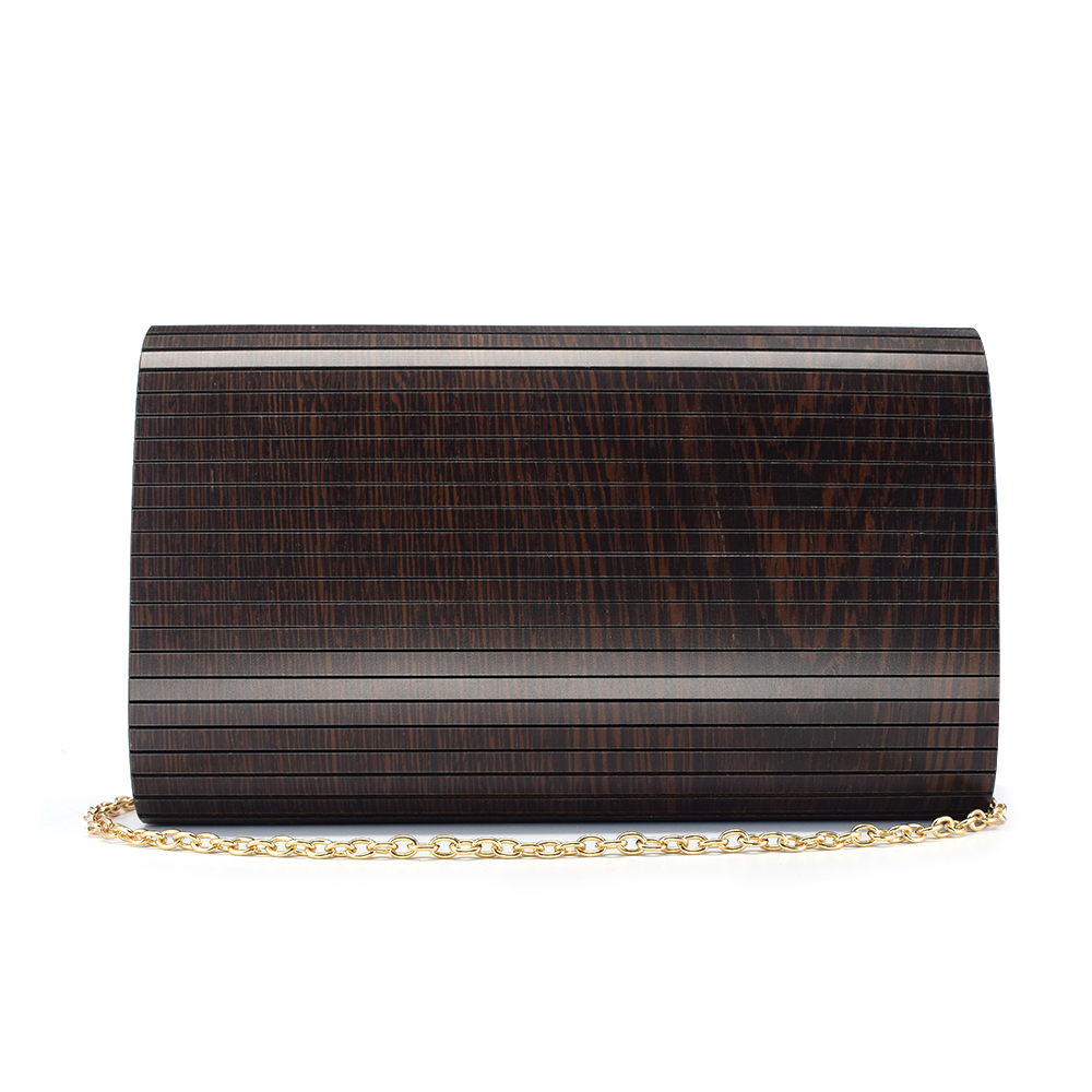 ZS-WB001-D Clutch-Wenge Wood