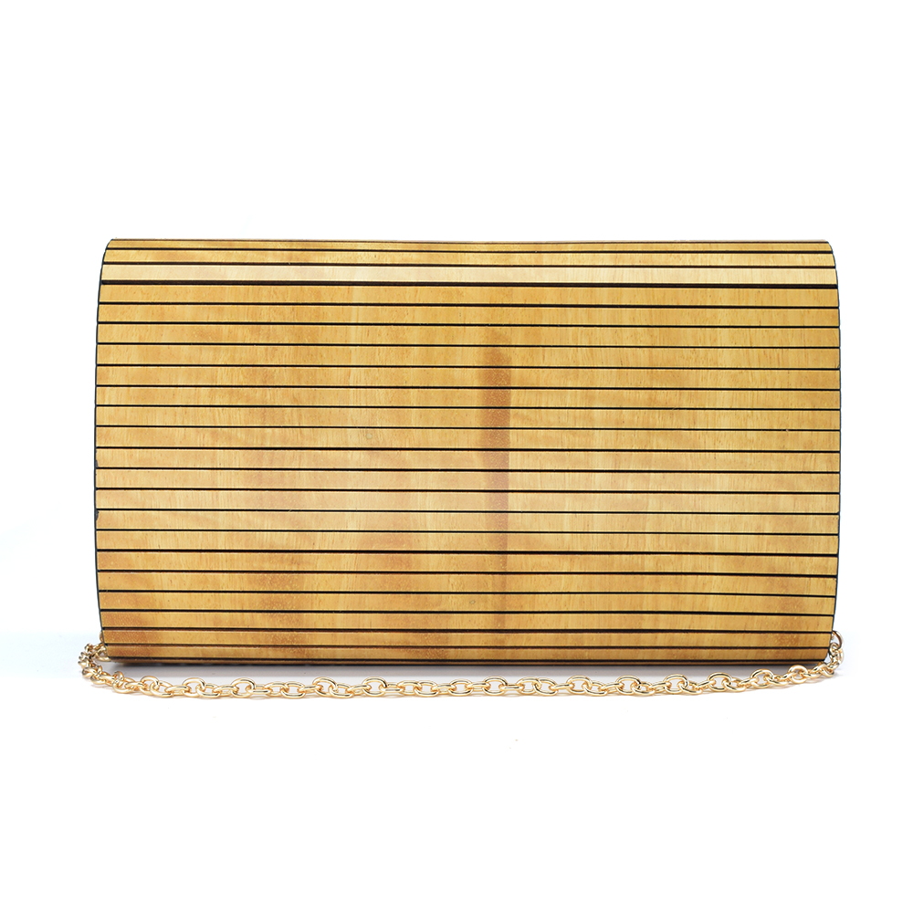 ZS-WB001-D Clutch-Olive Wood