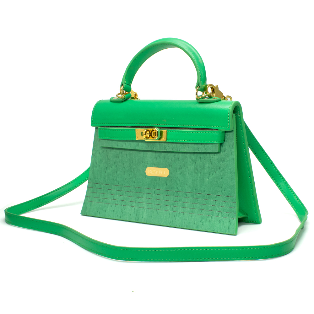 ZS-B015 Colorful Handbag-Green