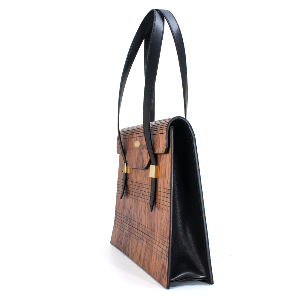 ZS-B010 Tote-Burma Padauk Wood