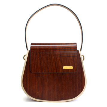 ZS-WB002 Drew Bag-Red Sandalwood Wood