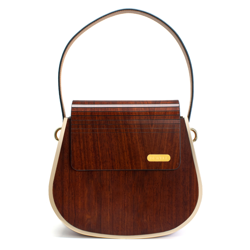 ZS-WB002 Drew Bag-Red Sandalwood Wood