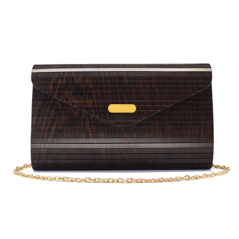 ZS-WB001-D Clutch-Wenge Wood