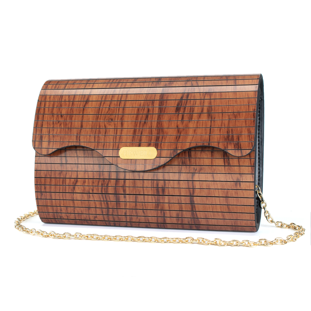 ZS-WB001-B Clutch-Burma Padauk Wood