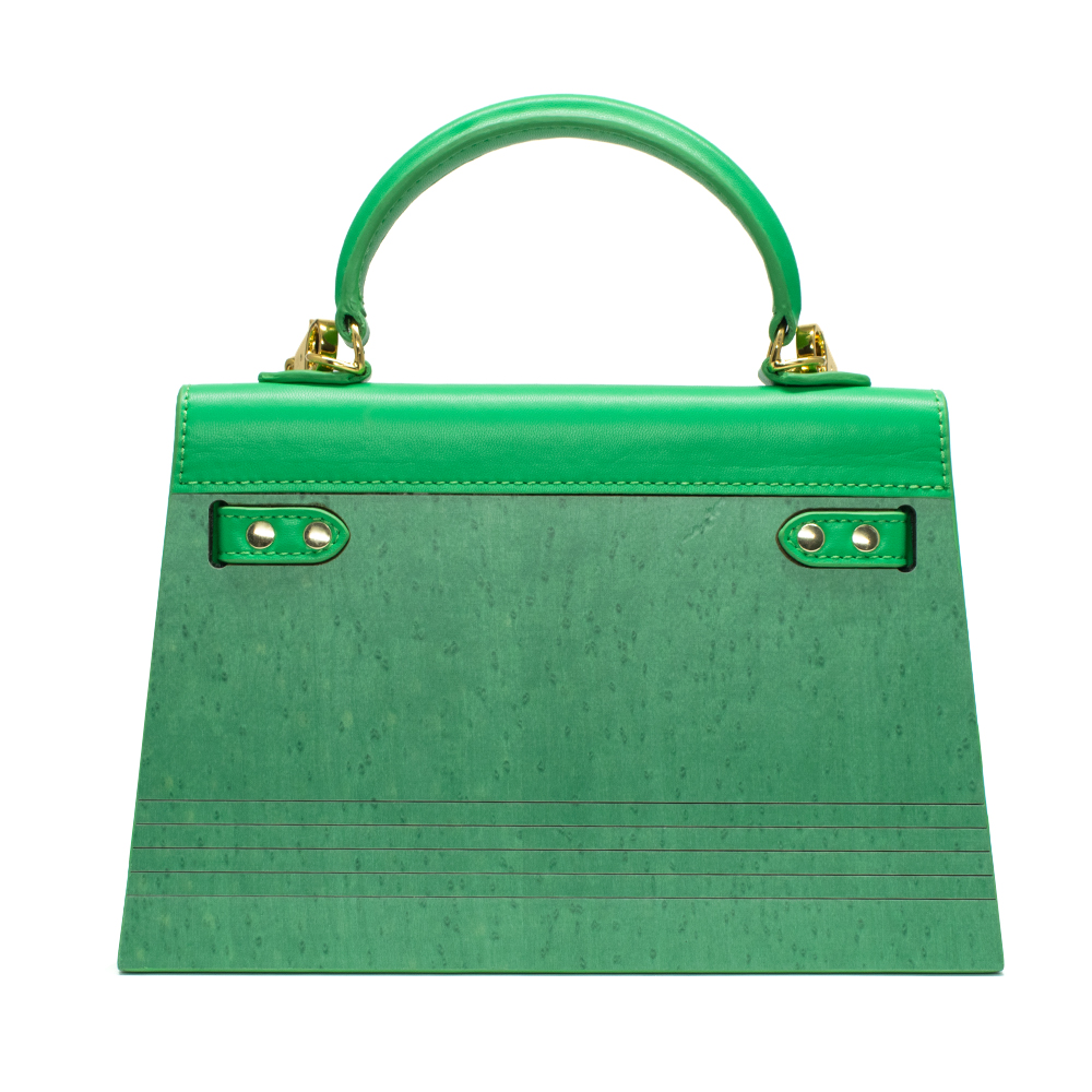 ZS-B015 Colorful Handbag-Green