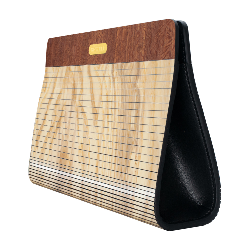 ZS-WB003 Wristlet Bag-White Ash Wood