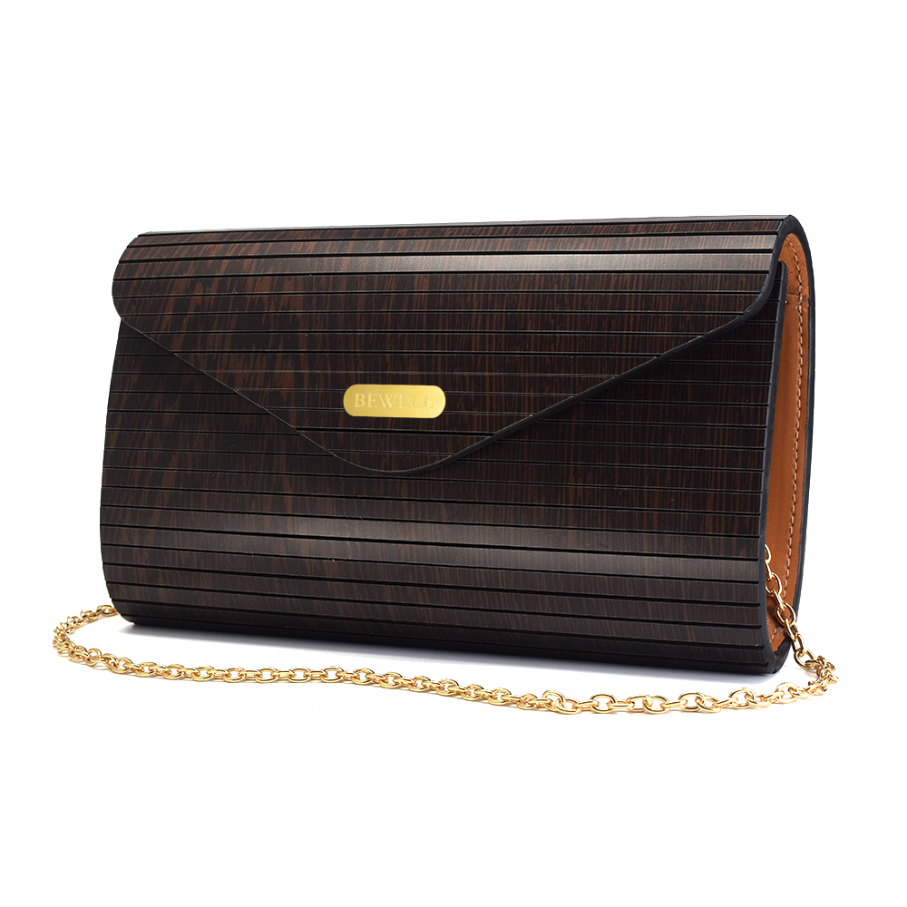 ZS-WB001-D Clutch-Wenge Wood