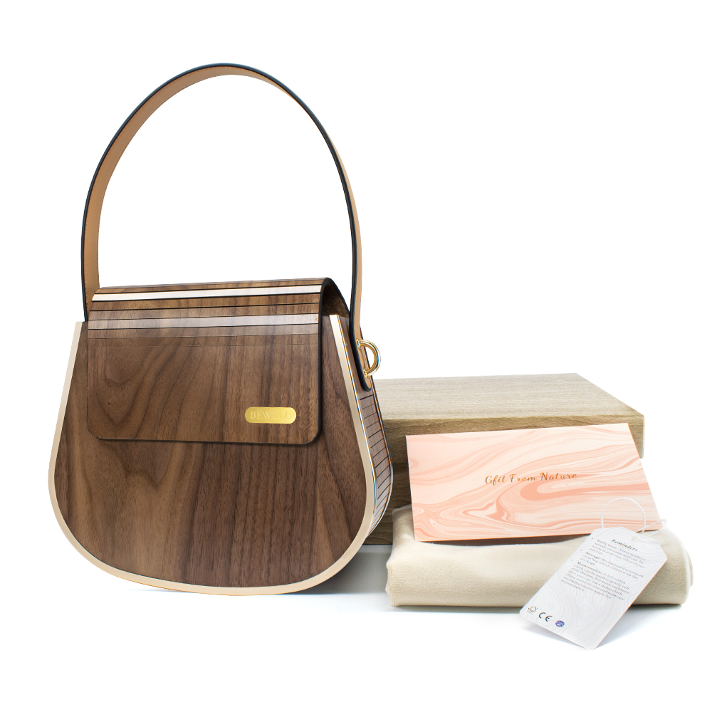 ZS-WB002 Drew Bag-Walnut Wood