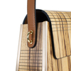 ZS-WB002 Drew Bag-Zebra Wood