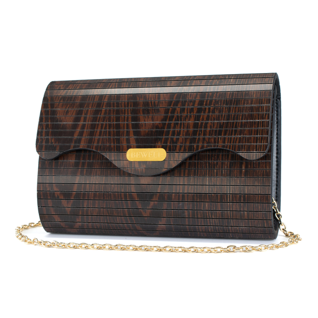 ZS-WB001-B Clutch-Wenge Wood