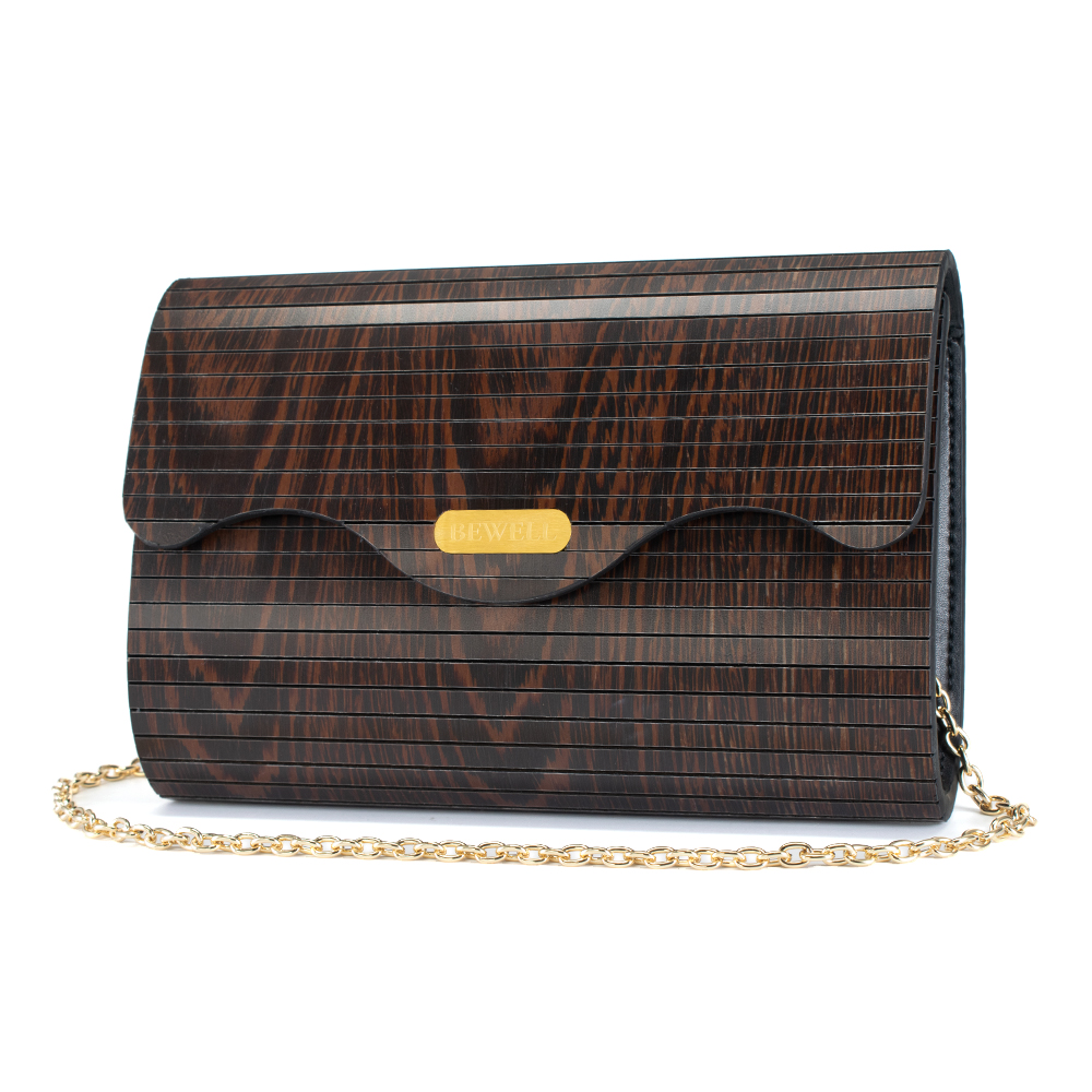 ZS-WB001-B Clutch-Wenge Wood