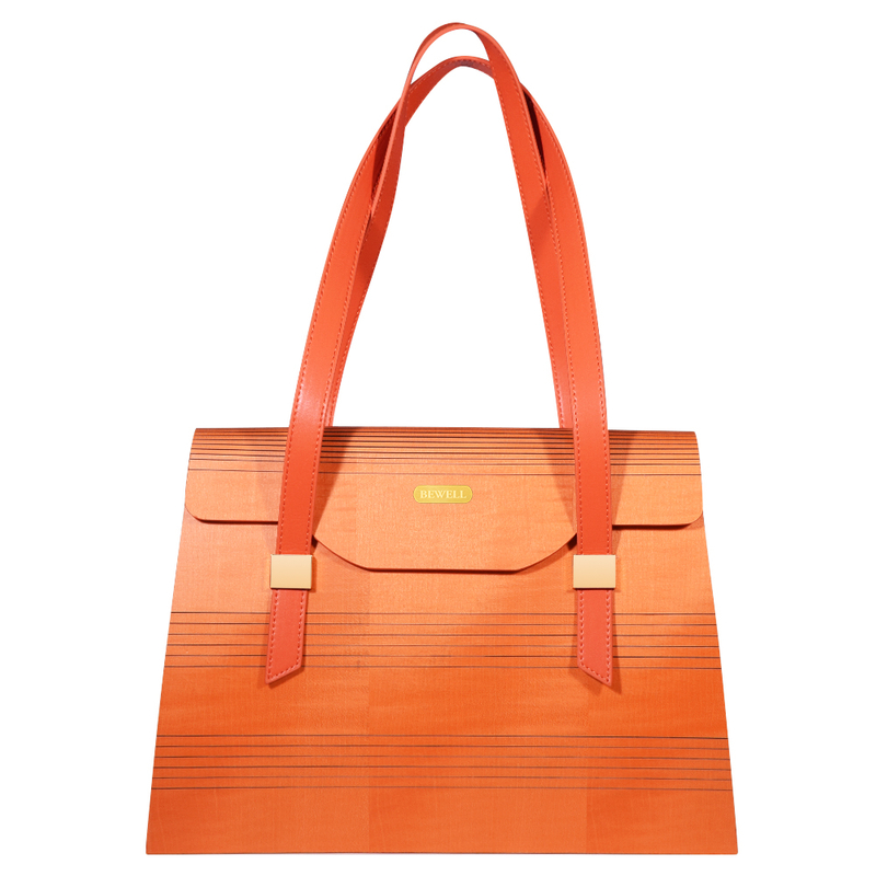 ZS-B010 Tote Bag- Orange Wood