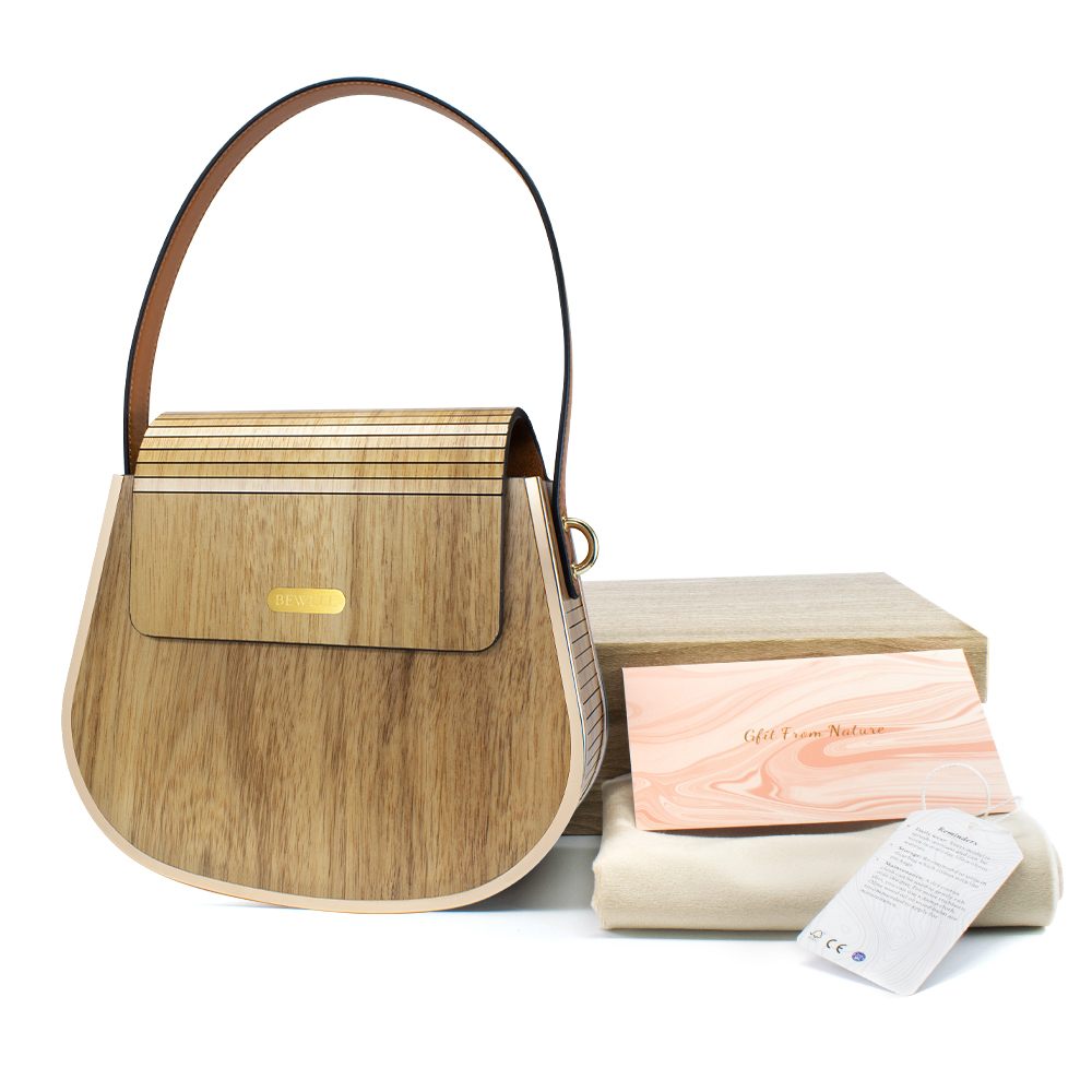 ZS-WB002 Drew Bag-Acacia Wood