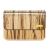 ZS-WB007 Flap Bag-Zebra Wood