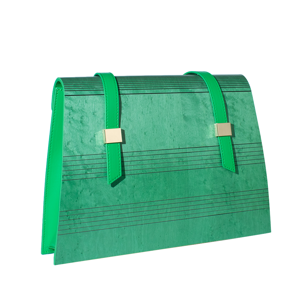 ZS-B010 Tote Bag-Green