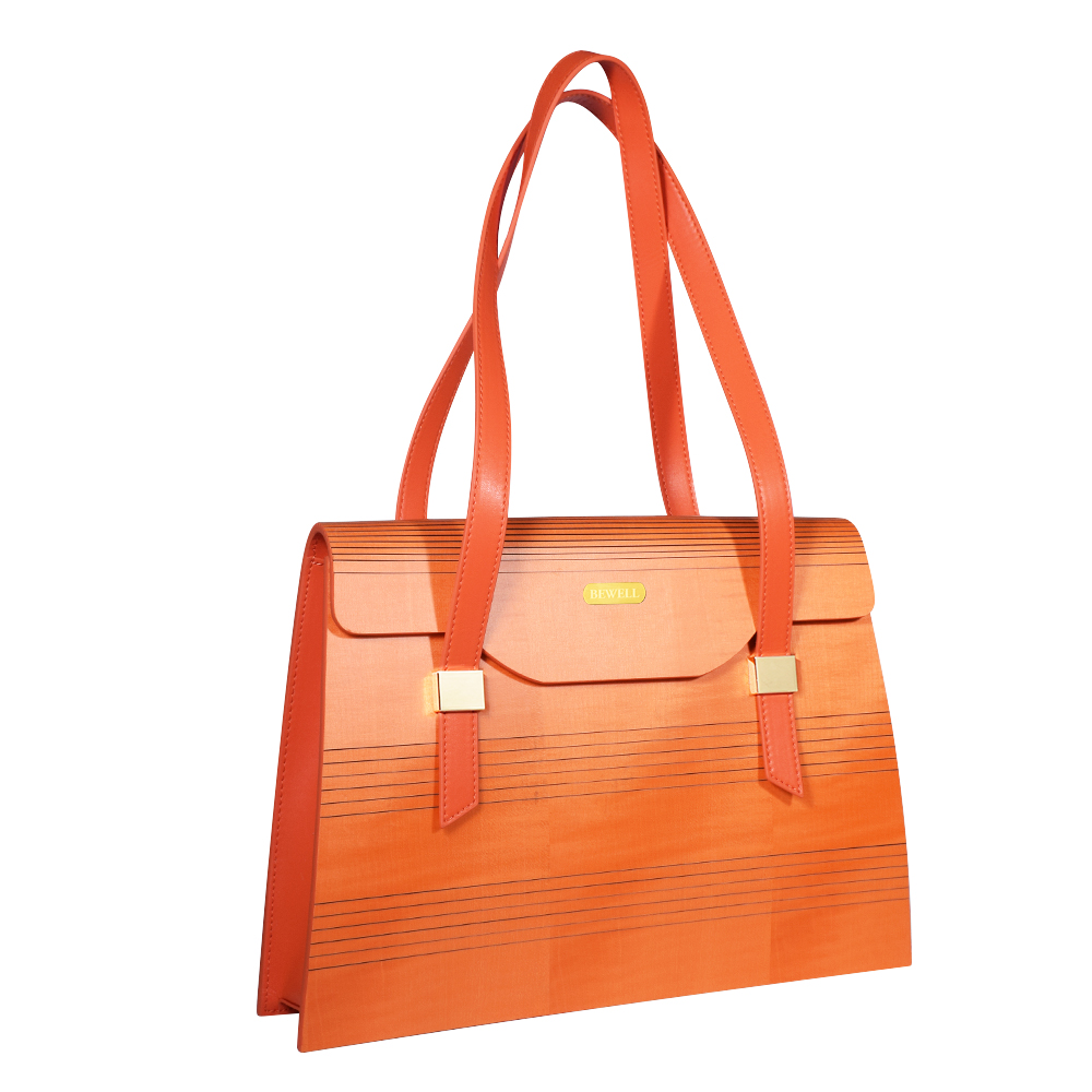 ZS-B010 Tote Bag- Orange Wood