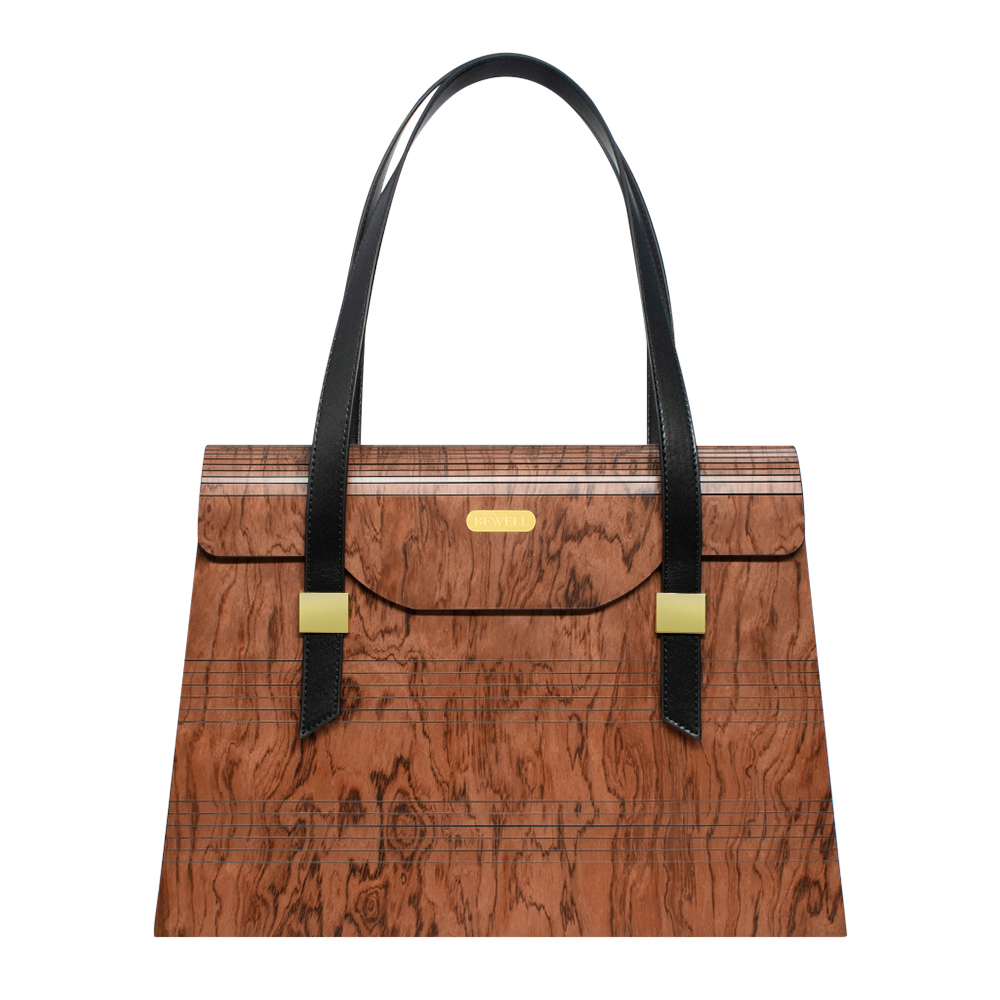 ZS-B010 Tote-Burma Padauk Wood