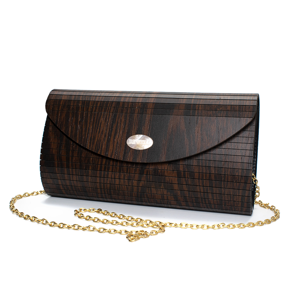 ZS-WB001-C Clutch-Wenge Wood