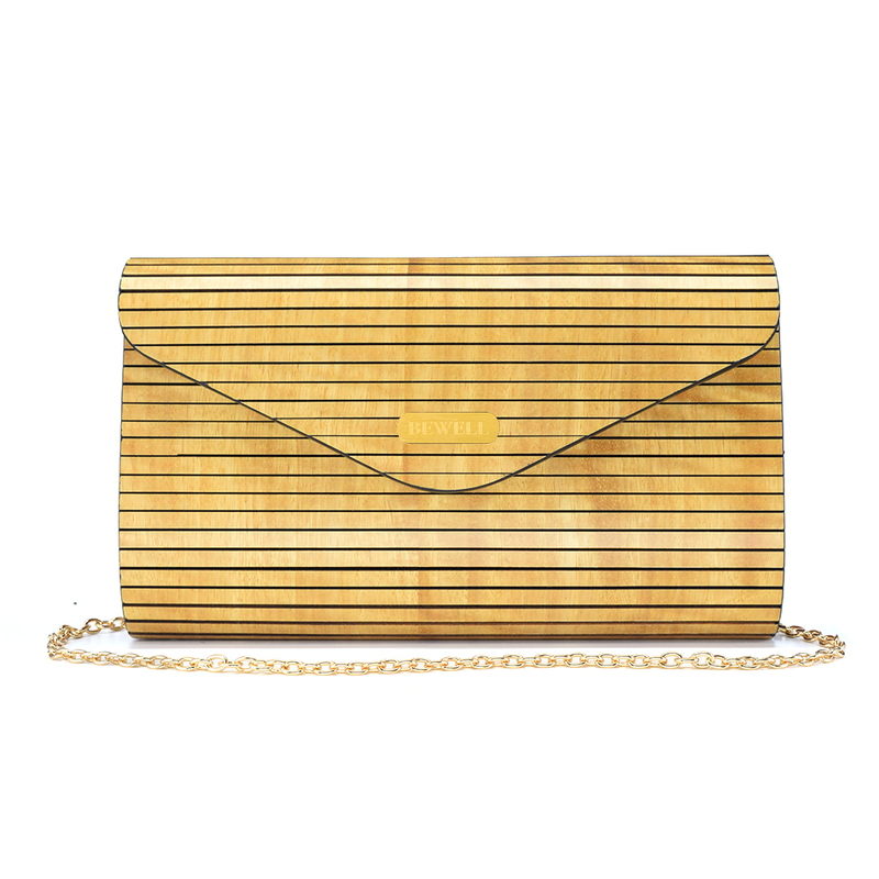 ZS-WB001-D Clutch-Olive Wood